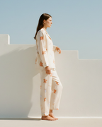 Honey Bunny Printed Linen PJ Set