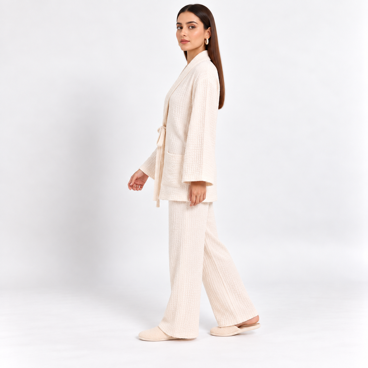 Japanese Dovè Kimono Set